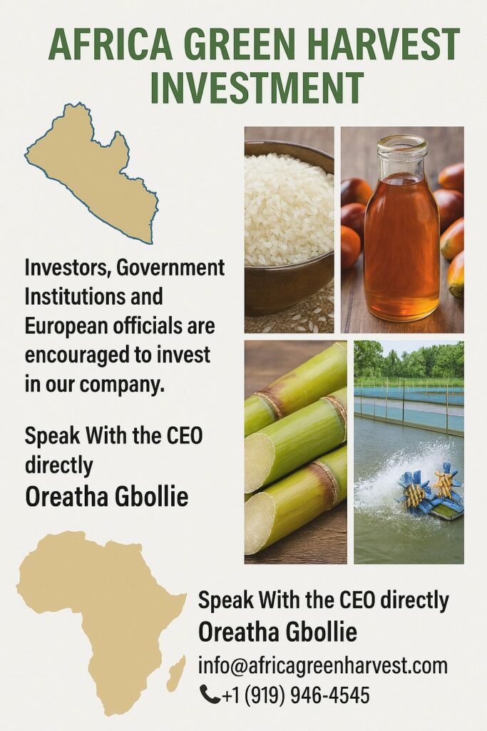 Africa Green Harvest Investment, Liberia